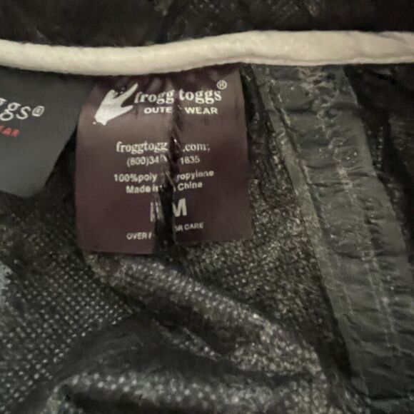 Frogg Toggs Rain Jacket Road Toad Reflective Trim Motorcycle Rain Gear Medium - Picture 3 of 7